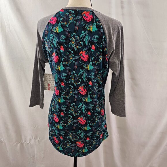 Lularoe RANDY Women's Floral Print Top - Size Small NWT - Picture 14 of 15